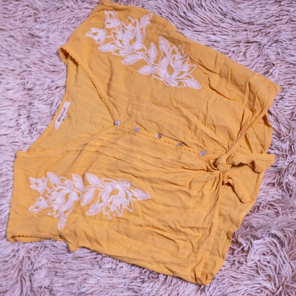 Yellow Ripcurl Blouse